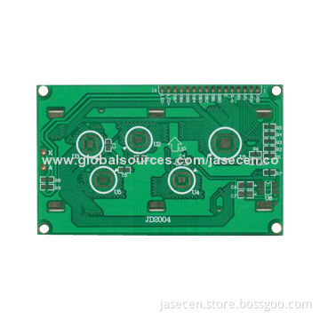 2-layer immersion gold surface finish PCB with keys